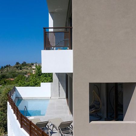 O-Cyanea Villa With Heated Pool Kournás 外观 照片