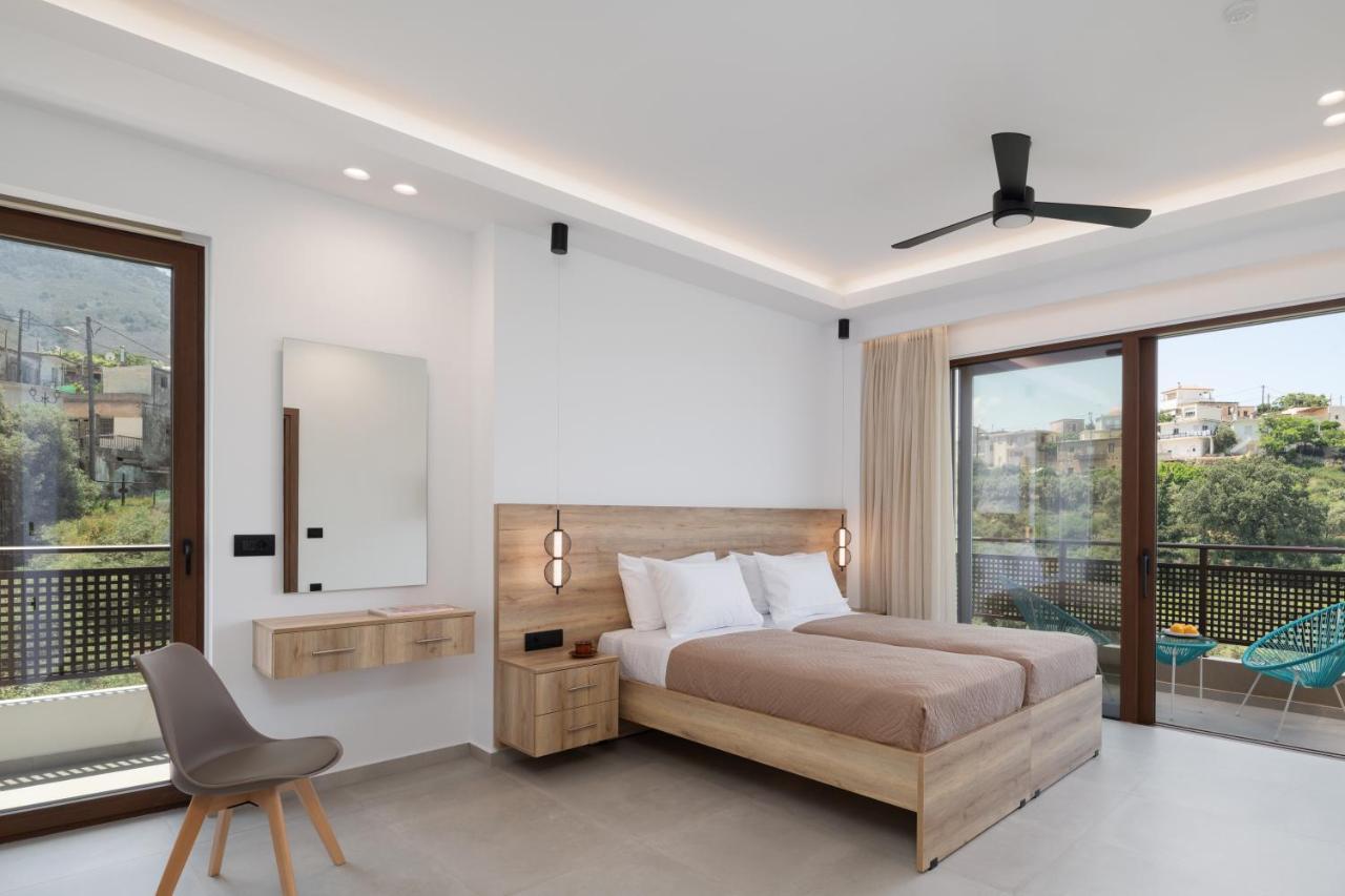 O-Cyanea Villa With Heated Pool Kournás 外观 照片