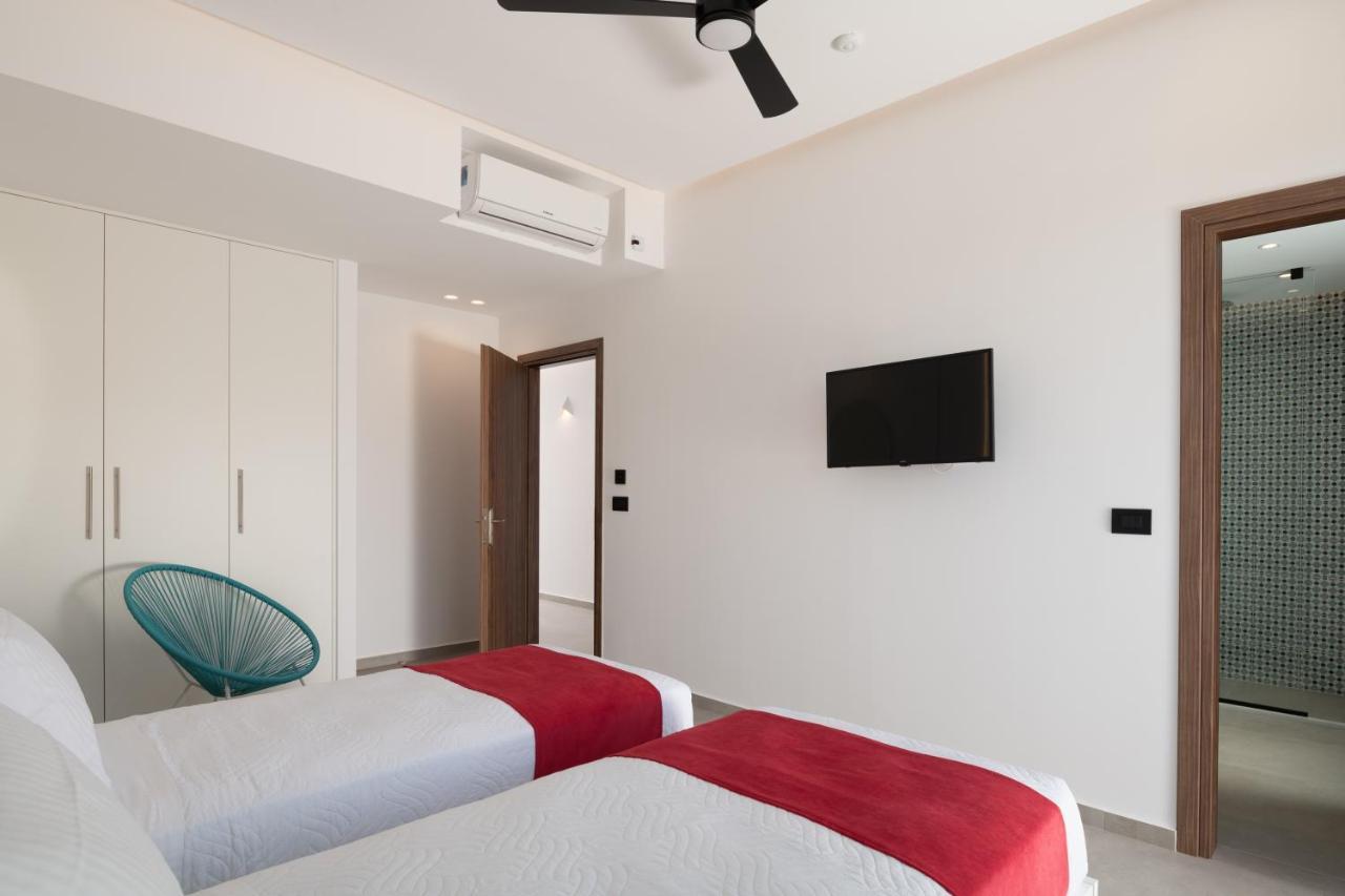 O-Cyanea Villa With Heated Pool Kournás 外观 照片