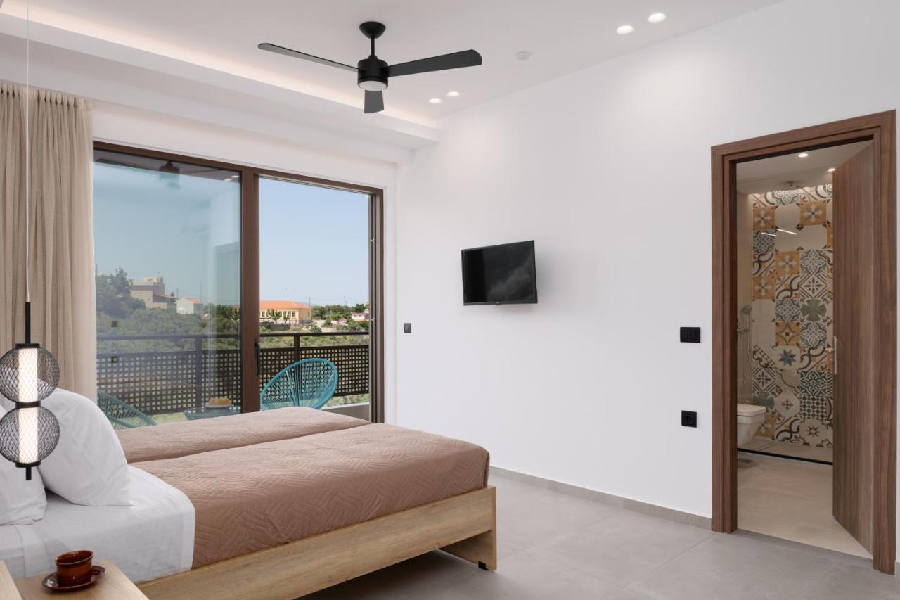 O-Cyanea Villa With Heated Pool Kournás 外观 照片