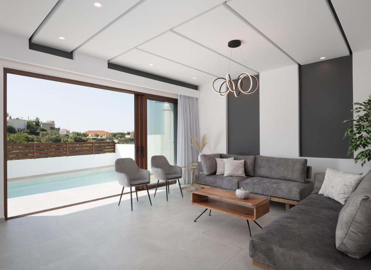 O-Cyanea Villa With Heated Pool Kournás 外观 照片